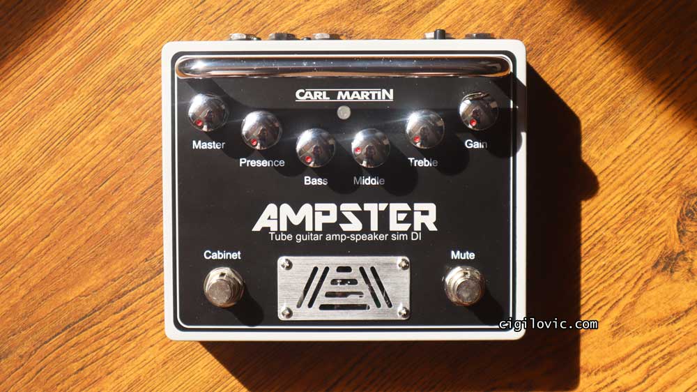 Carl Martin AMPSTER アンプシュミレーター Carl Martin 【中古】AMPSTER チューブ搭載したアンプ／スピーカー