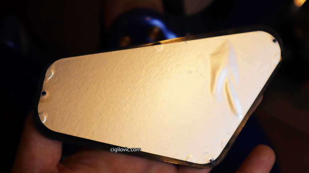 Control cavity cover