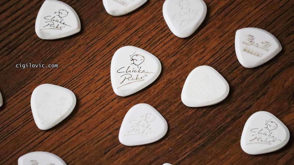 Never changed guitar picks since 2013