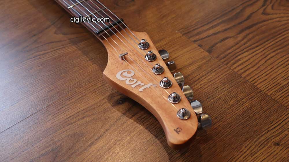 Headstock angle