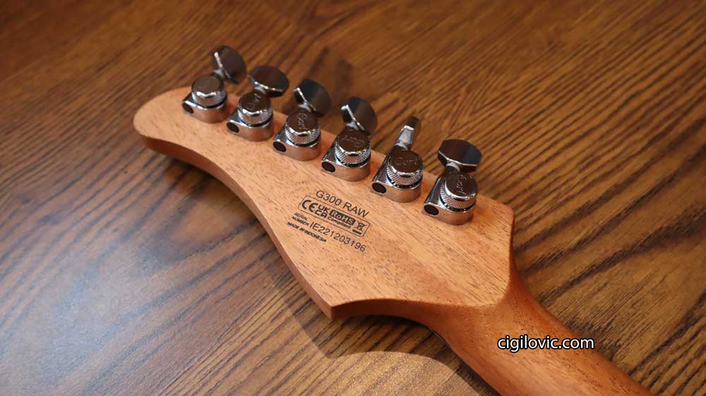 Headstock back