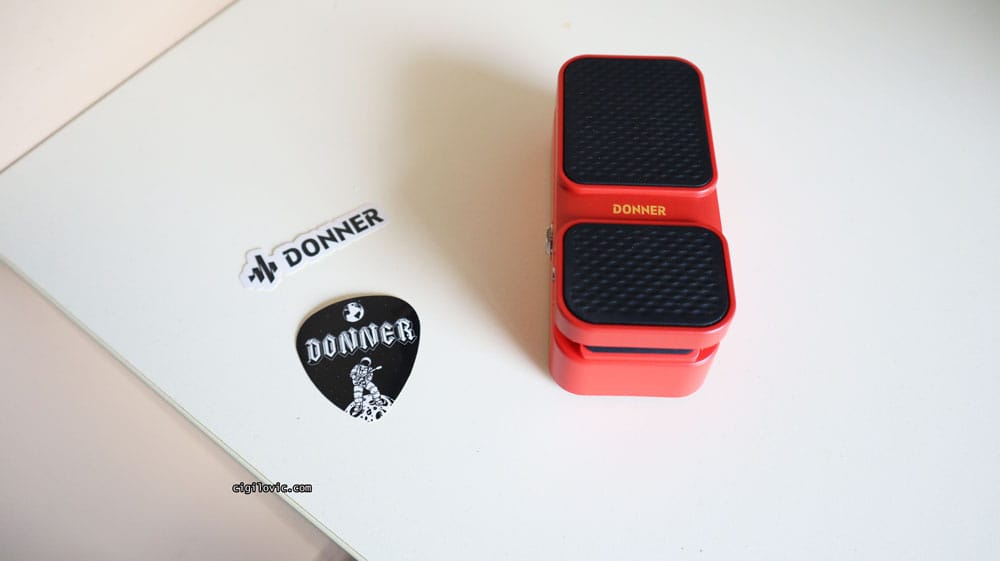 Comes with Donner stickers