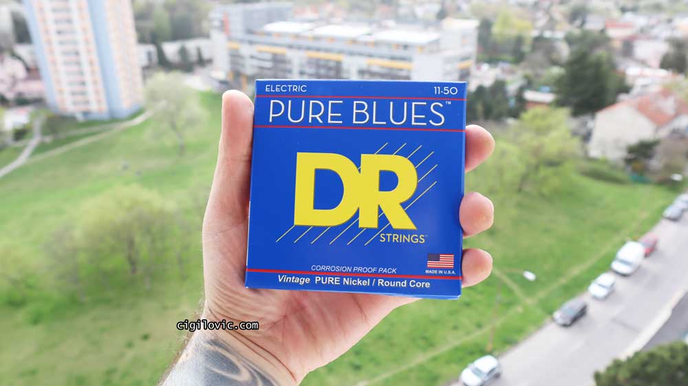 Dr Strings Pure Blues PHR 11, main DR Strings Pure Blues PHR-11, main