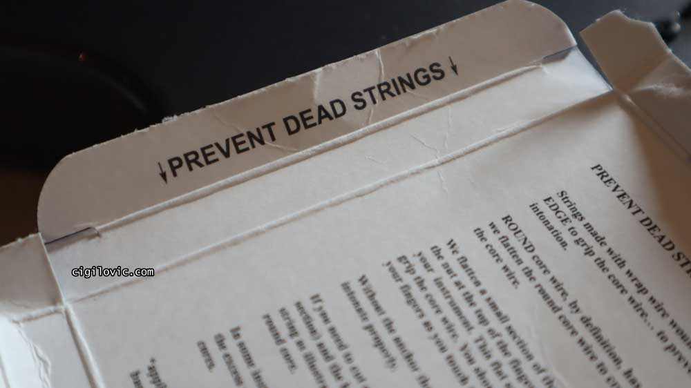 Prevent dead strings Prevent dead strings