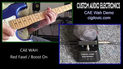 ギター MC404 Wah Pedal MXR / MC404 CAE Wahの特徴と使い方などをレビュー。2種の音色と