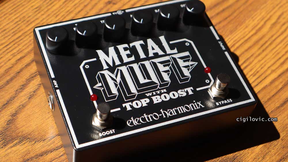 Electro Harmonix Metal Muff with Top Boost