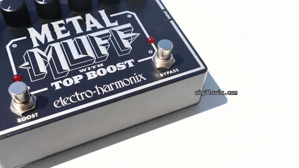 Footswitches close up