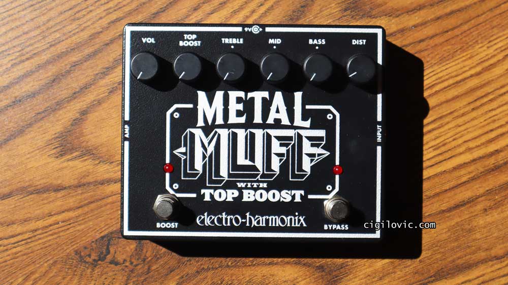 Electro Harmonix Metal Muff with Top Boost Review - Brutal!
