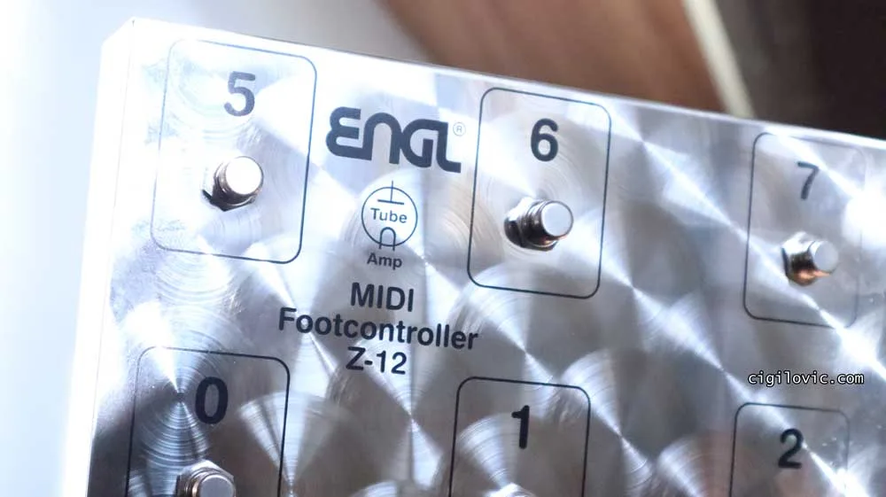ENGL Z12 MIDI Footswitch – Heavy Duty Footswitch – cigilovic.com