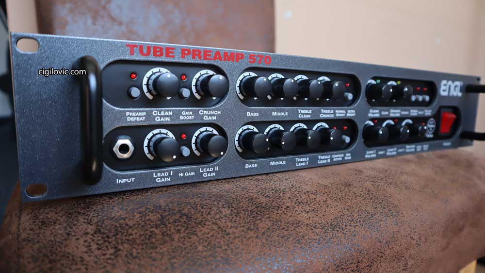 ENGL E570 Special Edition Tube Preamp Front