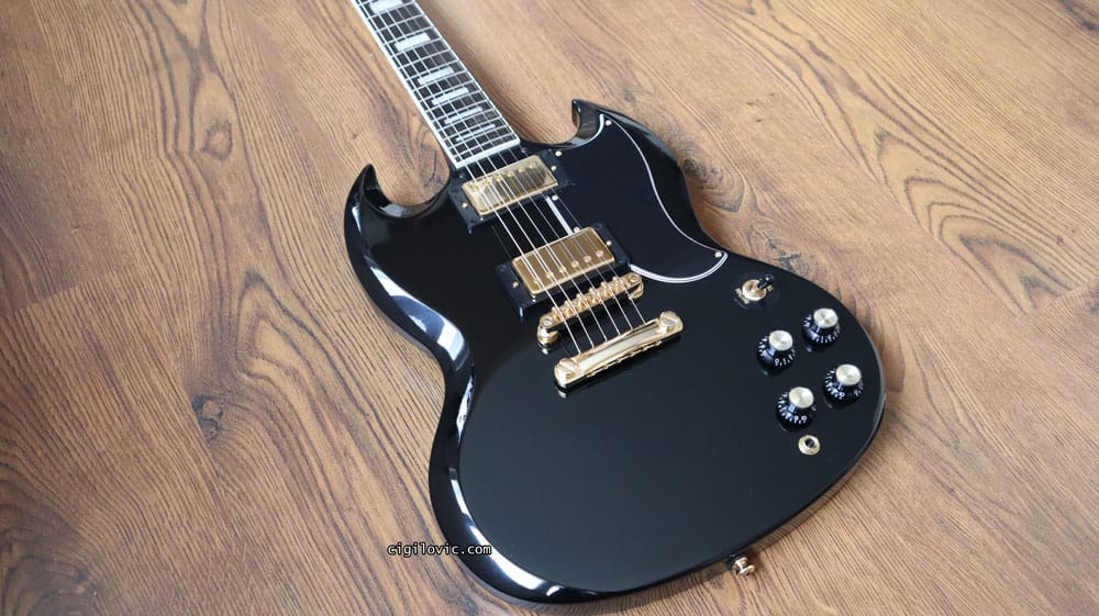SG Custom Ebony, body