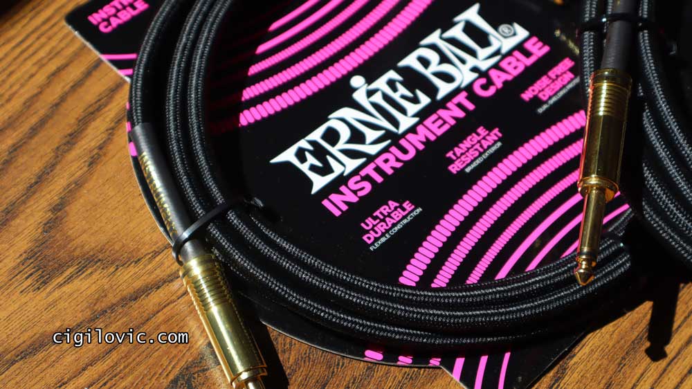 Ernie Ball instrument cable