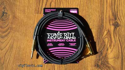Ernie Ball Instrument Cable Review &ndash; Blind Test