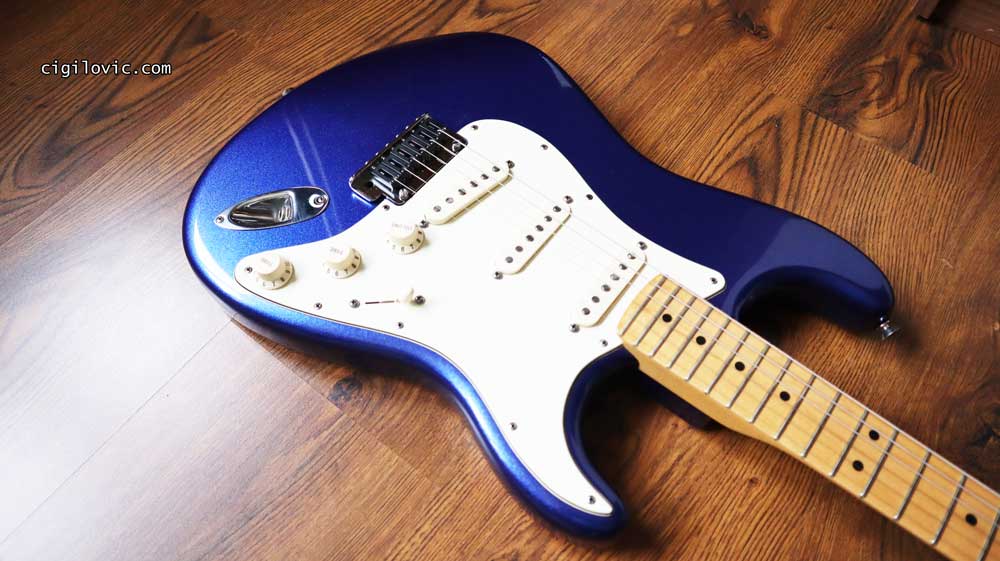 Beautiful mystic blue finish