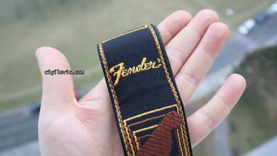 Fender legacy vintage monogram strap featured