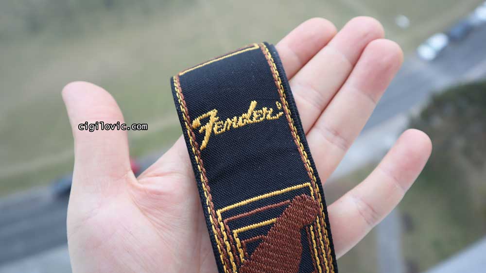 Fender Legacy Vintage Monogram Strap - Fender Logo