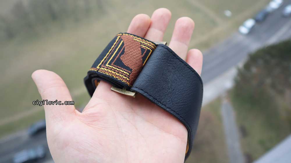 Fender Legacy Vintage Monogram Strap - Faux Leather