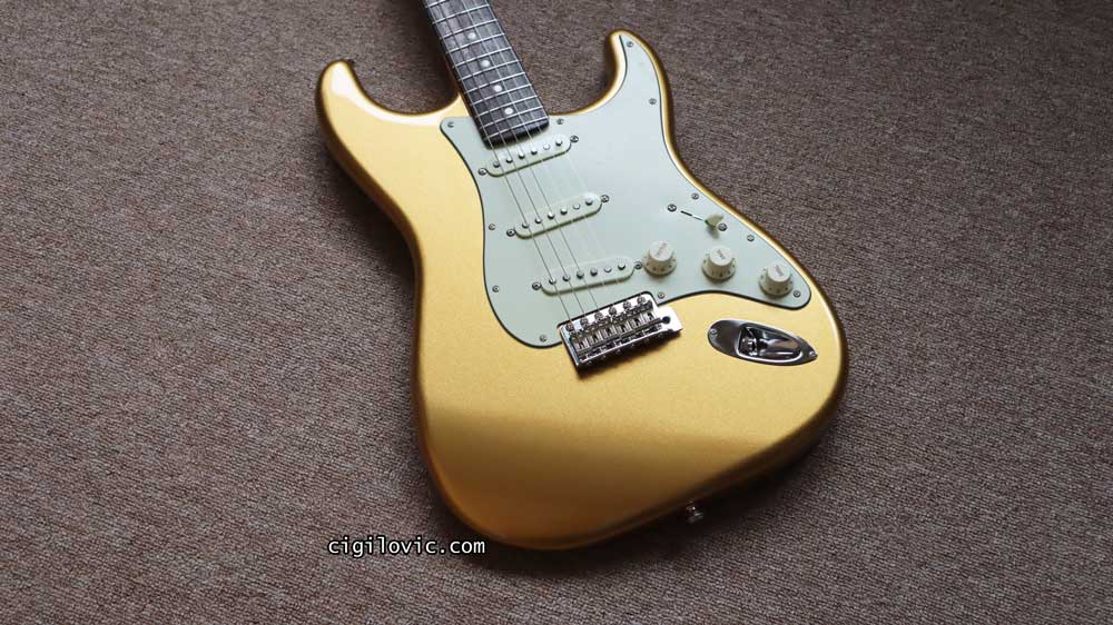 Fender MIJ Hybrid II Stratocaster MAG - Body Side Fender MIJ Hybrid II Stratocaster MAG - Body Side