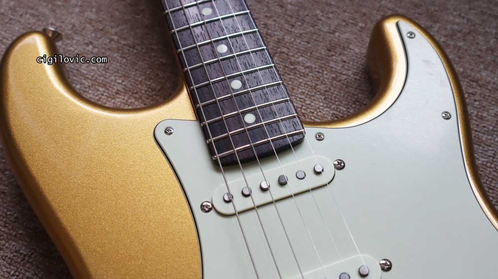 Fender FSR MIJ Hybrid II Stratocaster MAG - Rosewood Close Up Fender FSR MIJ Hybrid II Stratocaster MAG - Rosewood Close Up