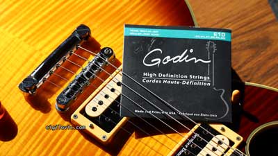 Godin e10 high definition strings featured