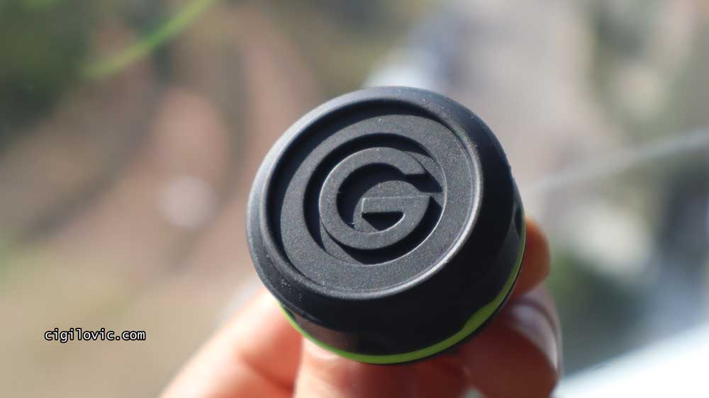 Gravity logo on the included screwdriver