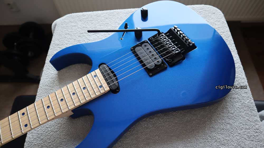 Ibanez RG565 Laser Blue, Genesis Collection