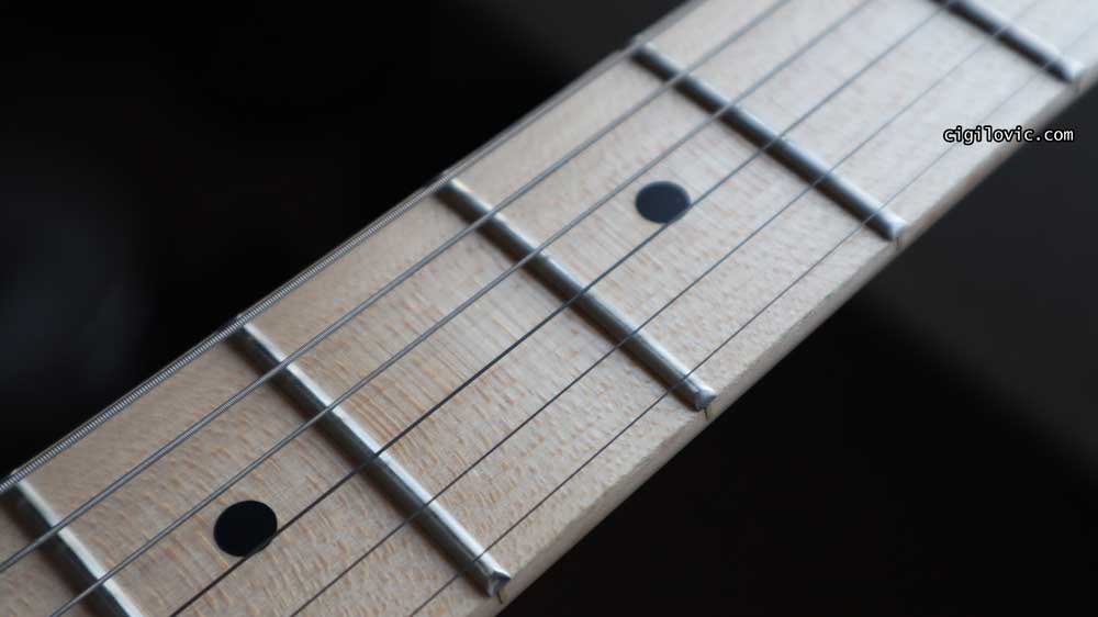 Prestige fret treatment