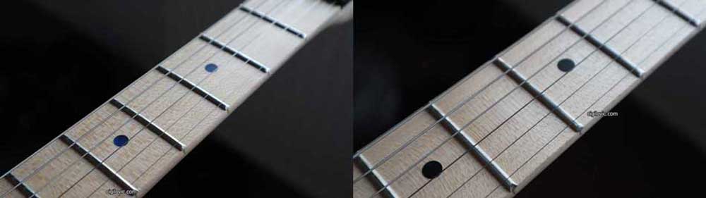 Dot inlays Dot inlays