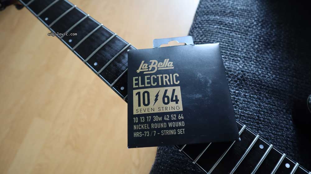 La Bella HRS-73 10-64 7 string