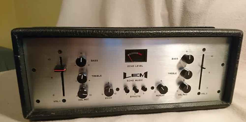 LEM echo, analogue echo!