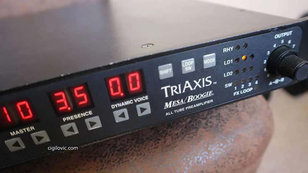 Mesa Boogie TriAxis – King of The Rack Preamps? – cigilovic.com