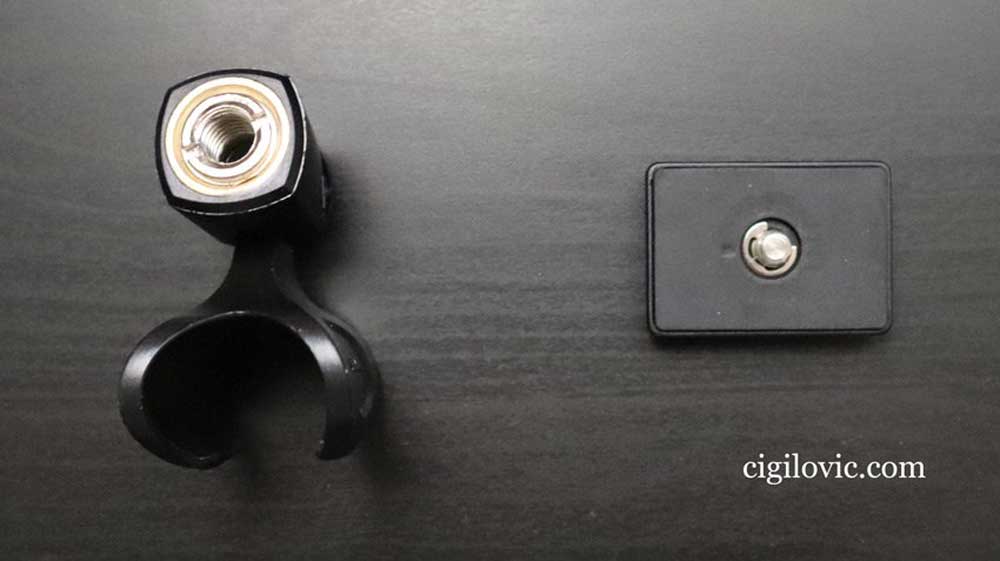 Mic clamp (tbone MB85) - Rollei tripod cam mount