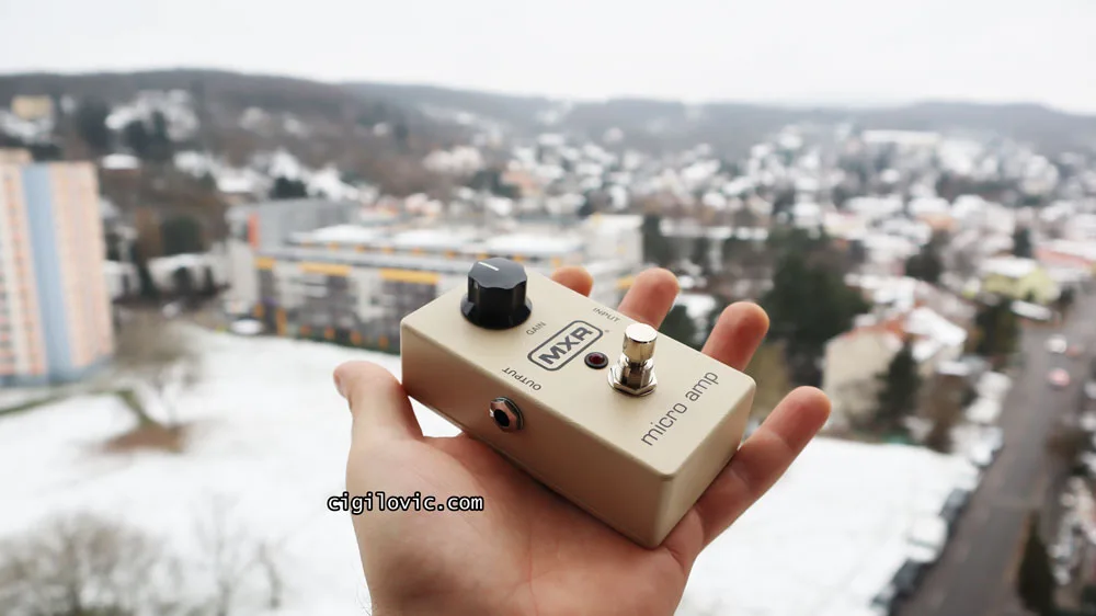MXR MICRO AMP Clean Booster ブースター 箱なし MXR MICRO AMP Clean