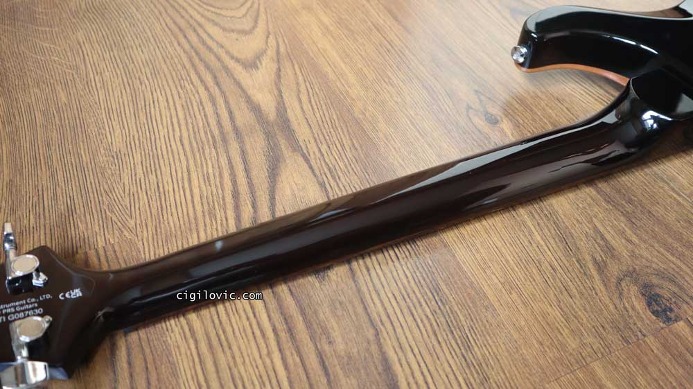 PRS SE DGT - Neck Back PRS SE DGT - Neck Back