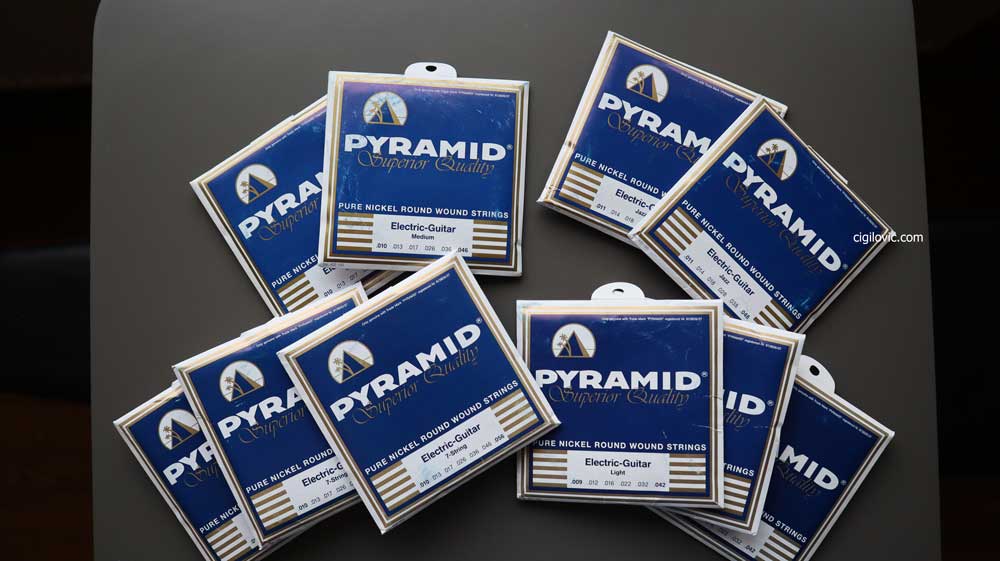 Pyramid Strings enough for a year!