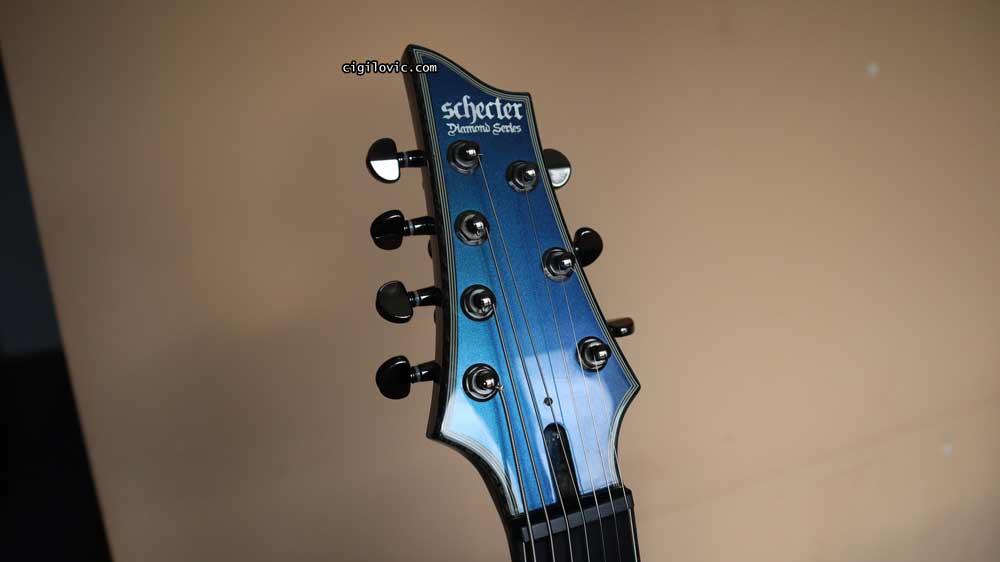 Headstock, front