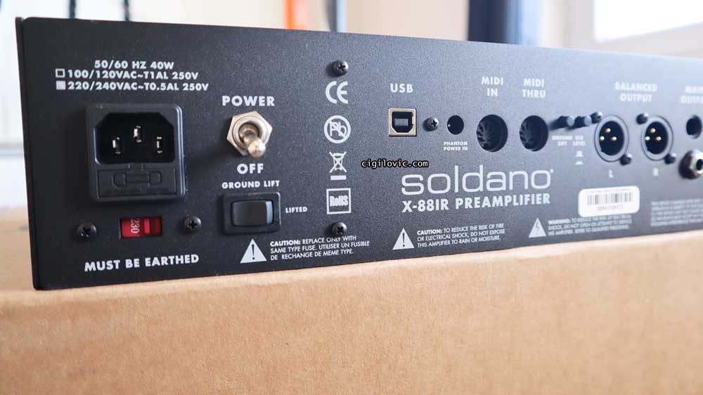 Power in, universal voltage