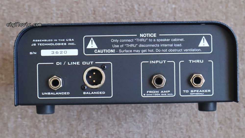 Suhr Reactive Load - Back Suhr Reactive Load - Back