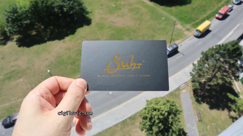 Suhr Reactive Load - Card Suhr Reactive Load - Card