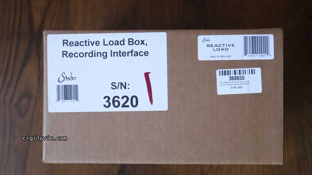 Suhr Reactive Load - Labels Suhr Reactive Load - Labels