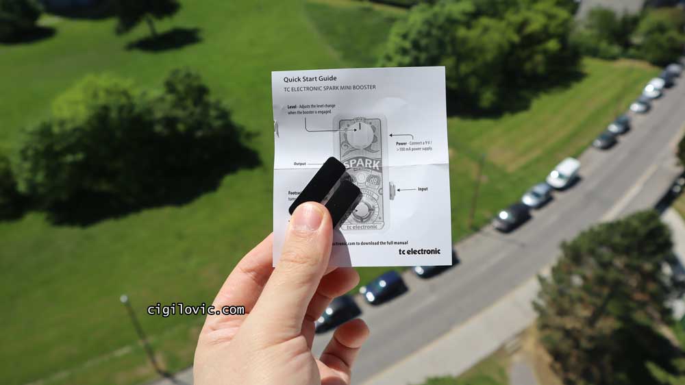 TC Electronic Spark Mini - Manual & Pads TC Electronic Spark Mini - Manual & Pads