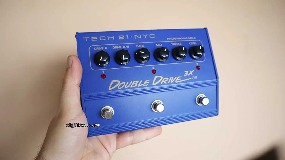 Tech 21 Double Drive 3X – Analogue Power Amp Distortion