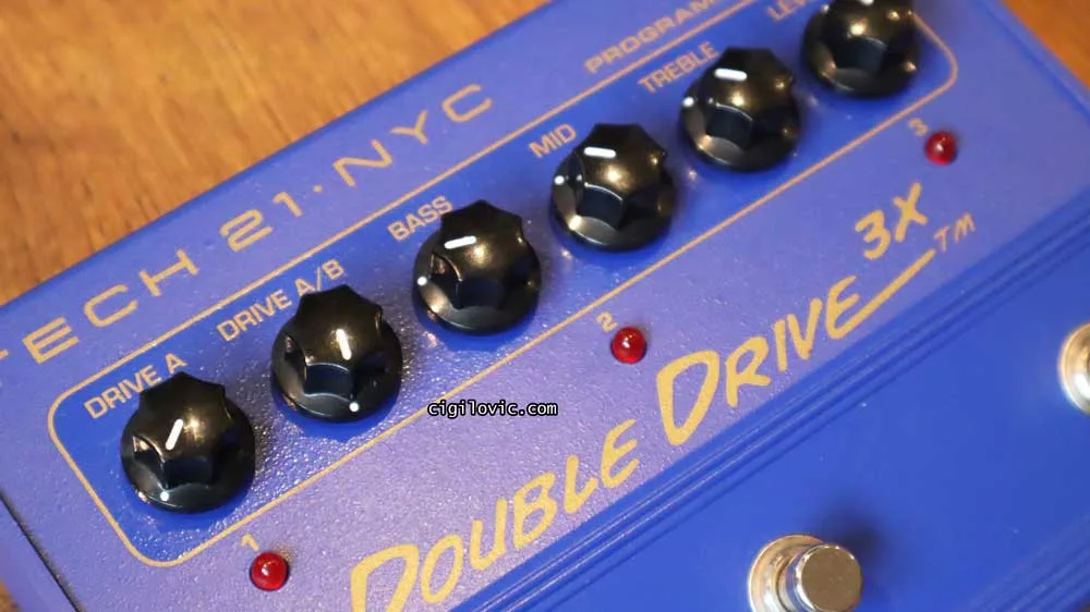Tech 21 Double Drive 3X – Analogue Power Amp Distortion
