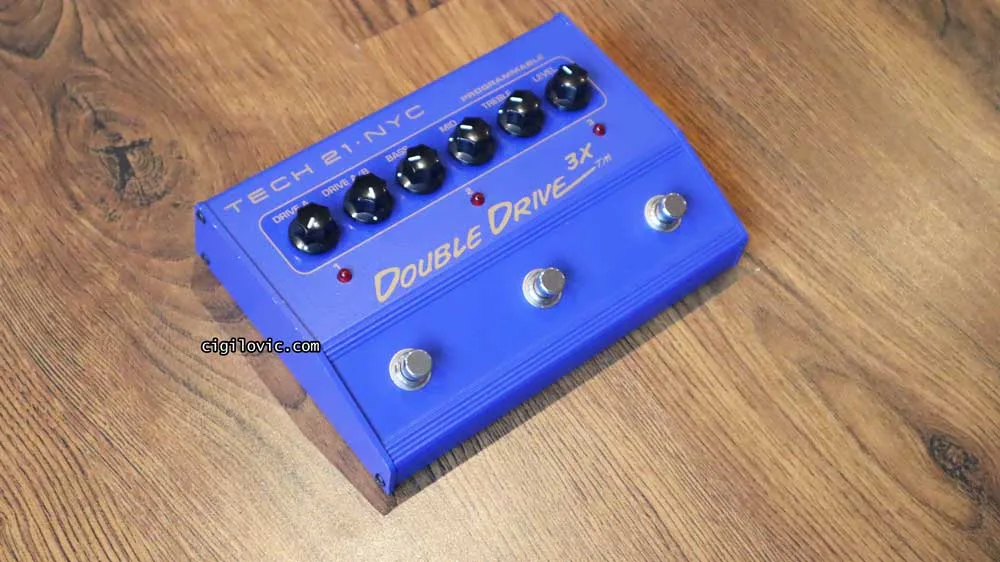 Tech 21 Double Drive 3X – Analogue Power Amp Distortion