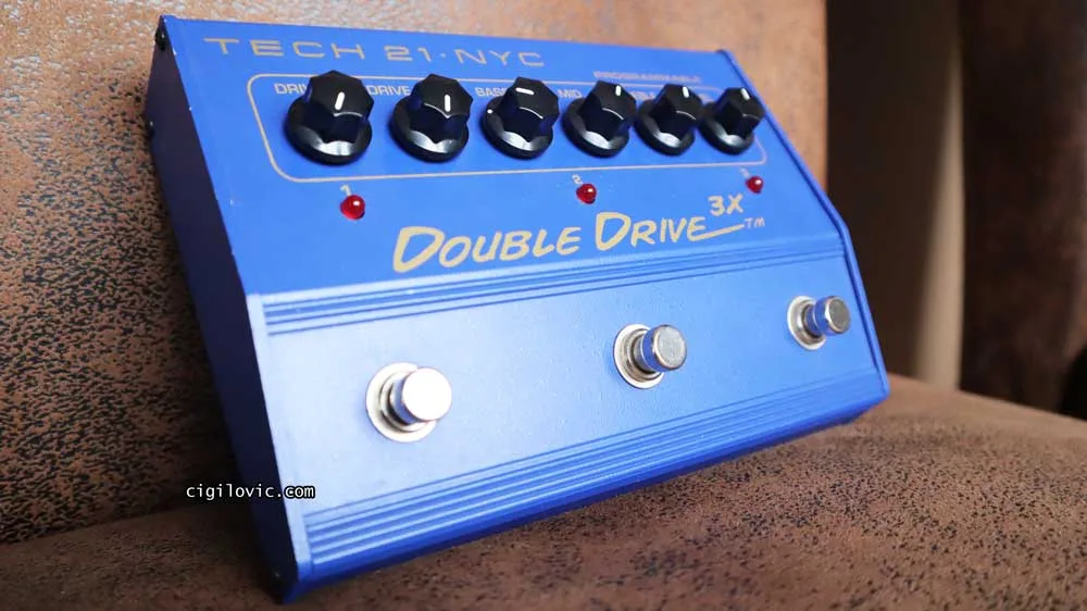 Tech 21 Double Drive 3X – Analogue Power Amp Distortion