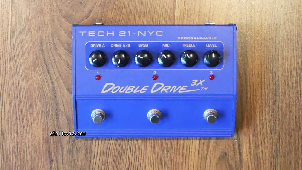 Tech 21 Double Drive 3X – Analogue Power Amp Distortion