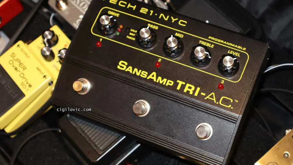 Tech 21 SansAmp TRI AC – The Most Overlooked SansAmp – cigilovic.com