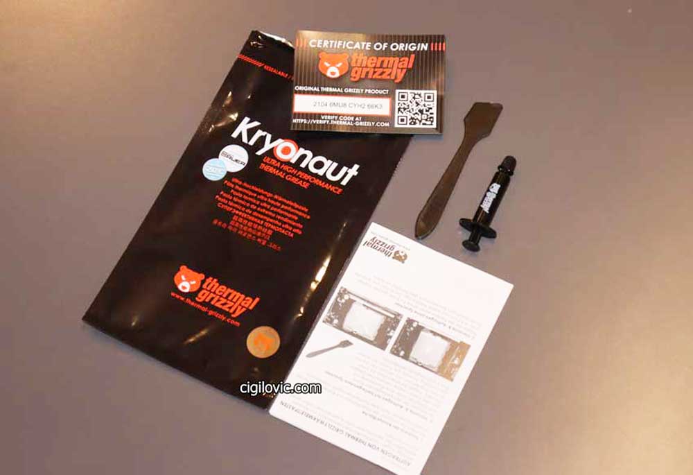 Thermal Grizzly Kryonaut thermal paste