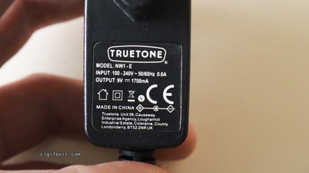 Label, close up