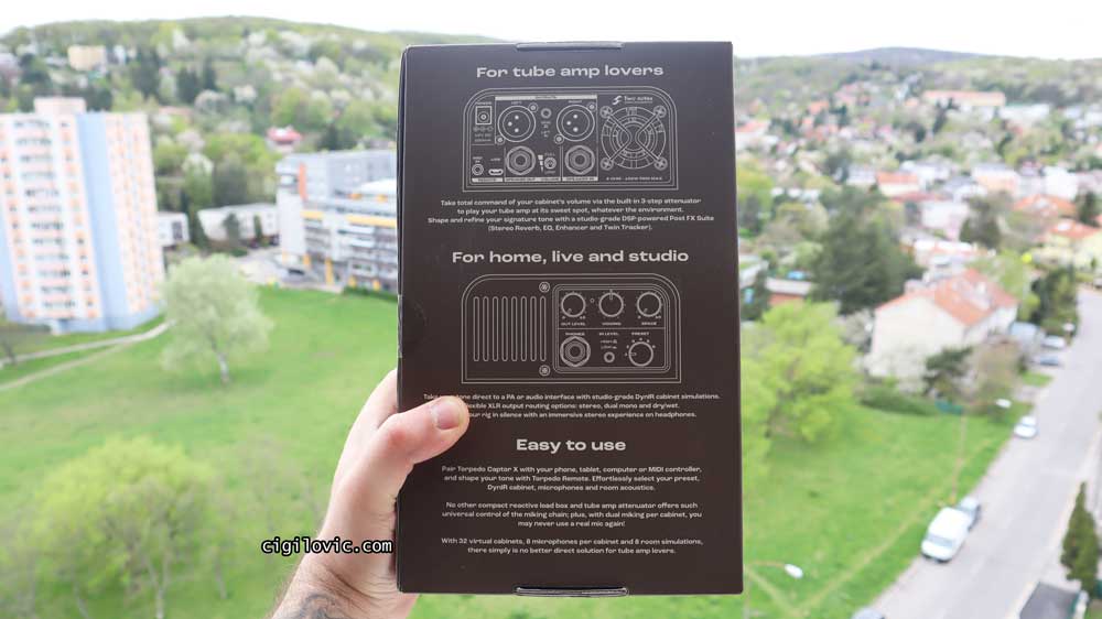 Two Notes Captor X SE - Box Bottom